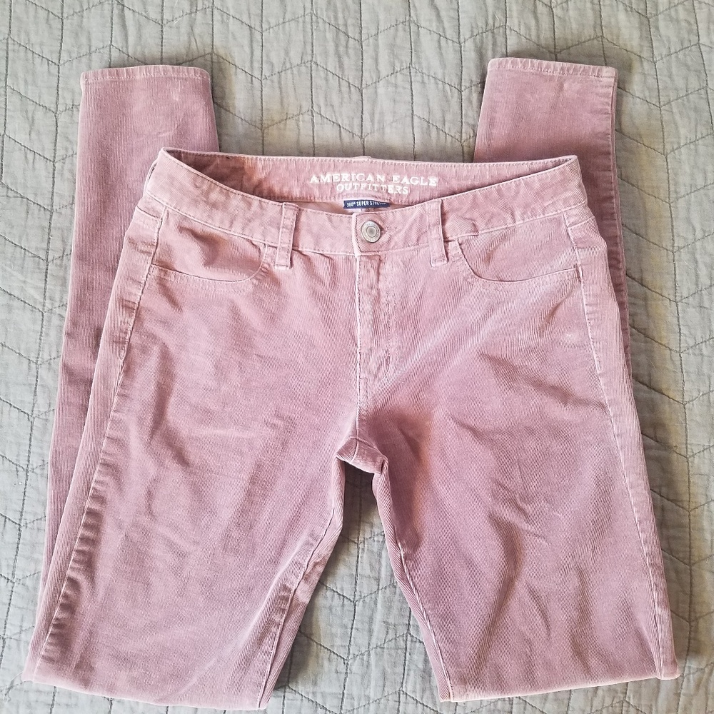 AE Corduroy Jeggings Size 6 Extra Long